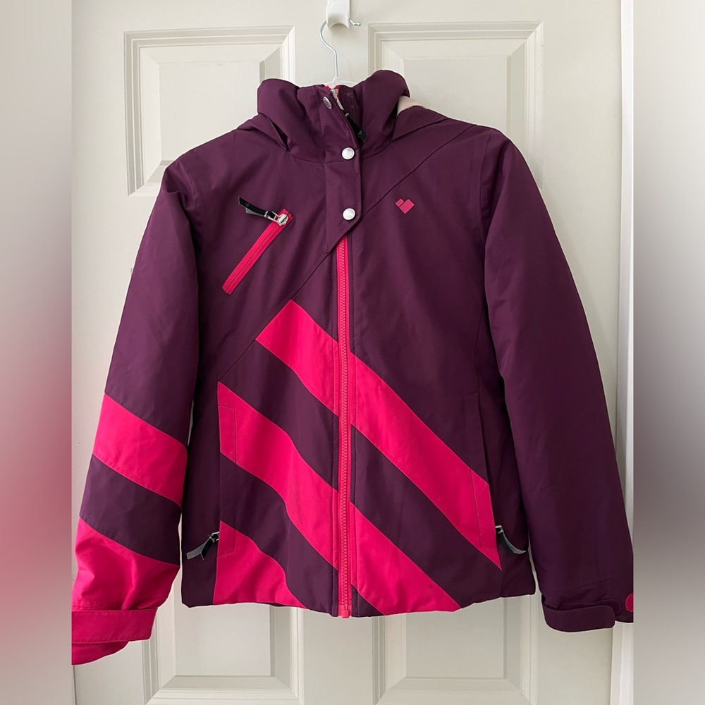 Girls Obermeyer Tabor Insulated Jacket waterproof water resistant winter coat L